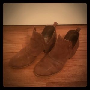 Brown booties
